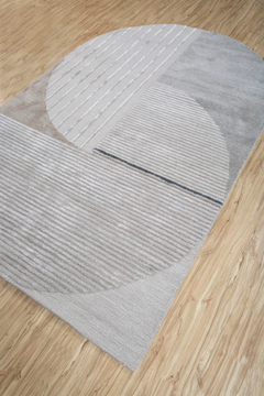 COME AROUND TRA-3261 - Handmade fabric rug by Jaipur Rugs - view 3